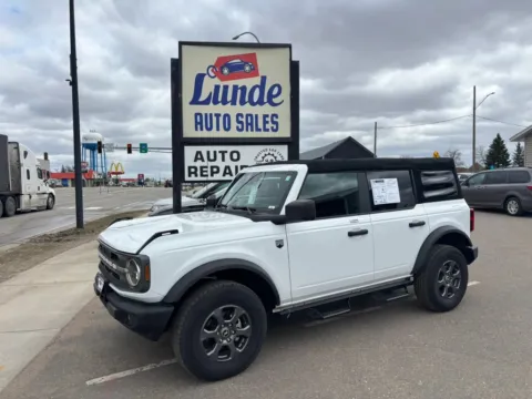 White 2022 Ford Bronco Big Bend Sport Utility 4D for sale in Wadena, MN