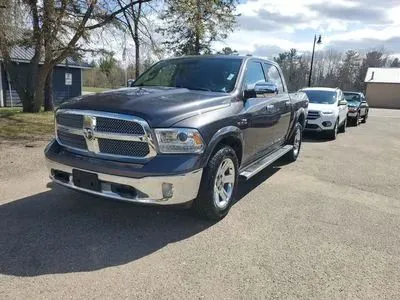 Gray 2015 Ram 1500 Crew Cab Laramie Longhorn Pickup 4D 5 1/2 ft for sale in Wadena, MN
