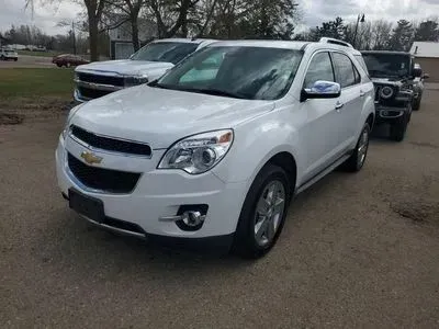 White 2015 Chevrolet Equinox LTZ Sport Utility 4D for sale in Wadena, MN