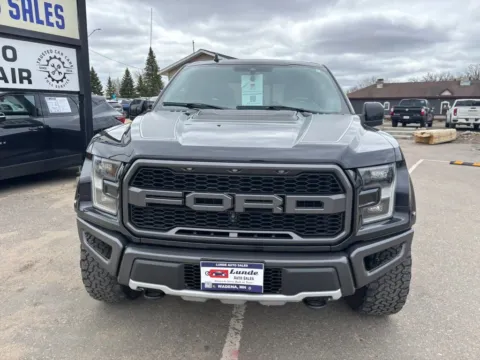 Black 2019 Ford F-150 SuperCrew Cab Raptor Pickup 4D 5 1/2 ft for sale in Wadena, MN