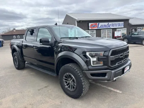 Photos of 2019 Ford F-150 SuperCrew Cab Raptor Pickup 4D 5 1/2 ft for sale in Wadena, MN at Lunde Auto Sales
