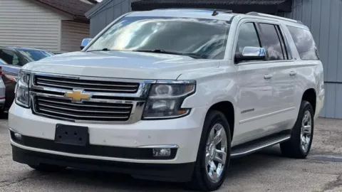 White 2015 Chevrolet Suburban LTZ Sport Utility 4D for sale in Wadena, MN