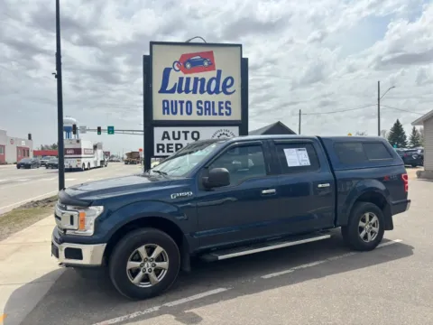 Blue 2020 Ford F-150 SuperCrew Cab XLT Pickup 4D 5 1/2 ft for sale in Wadena, MN