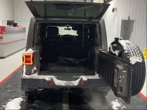 Another view of 2020 Jeep Wrangler Unlimited Sahara Sport Utility 4D for sale in Wadena, MN at Lunde Auto Sales