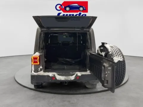 Another view of 2020 Jeep Wrangler Unlimited Sahara Sport Utility 4D for sale in Wadena, MN at Lunde Auto Sales