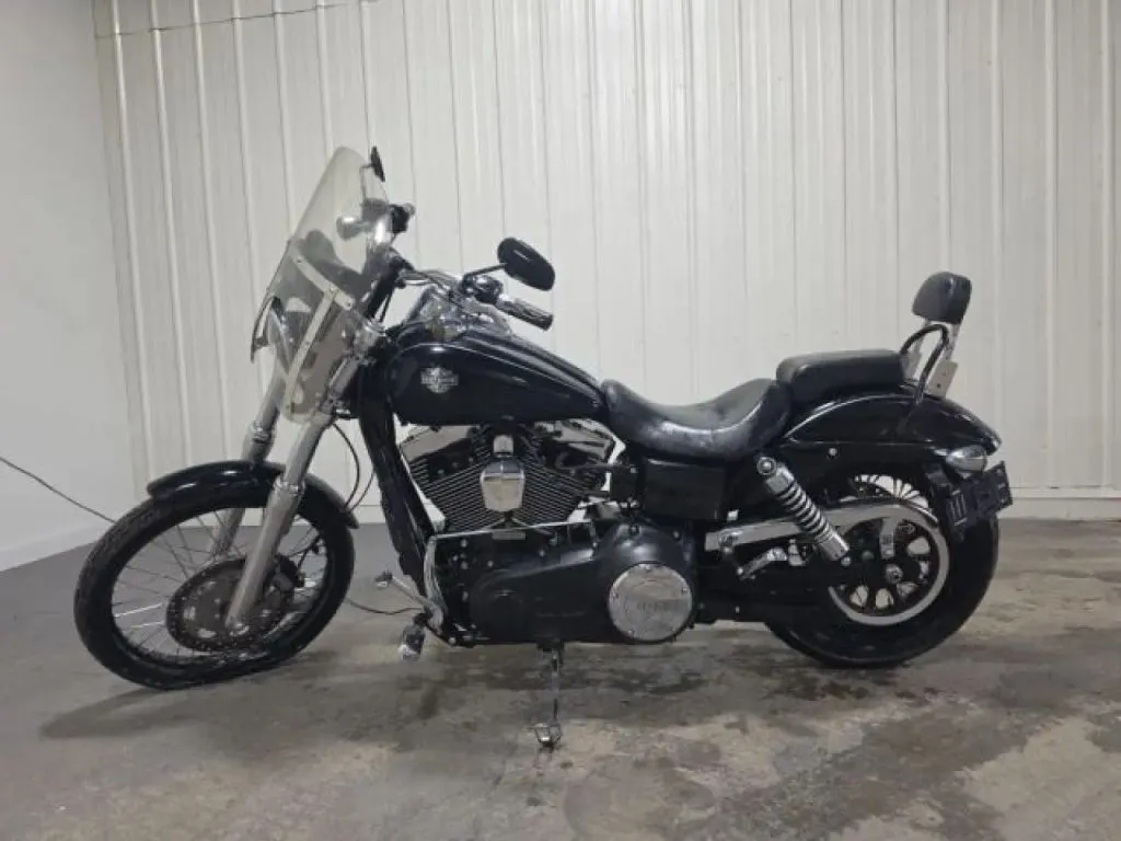 Black 2015 Harley-Davidson FXDWG Dyna Wide Glide for sale in Wadena, MN