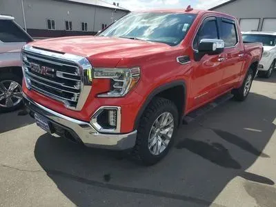 Red 2020 GMC Sierra 1500 Crew Cab SLT Pickup 4D 5 3/4 ft for sale in Wadena, MN