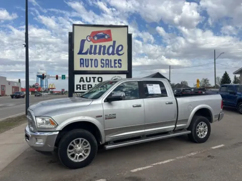 Silver 2014 Ram 2500 Crew Cab Laramie Pickup 4D 6 1/3 ft for sale in Wadena, MN