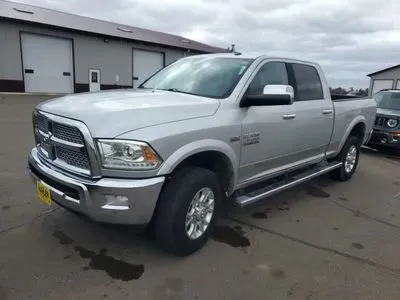 Silver 2014 Ram 2500 Crew Cab Laramie Pickup 4D 6 1/3 ft for sale in Wadena, MN