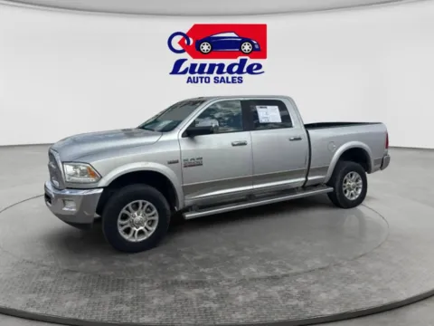 Silver 2014 Ram 2500 Crew Cab Laramie Pickup 4D 6 1/3 ft for sale in Wadena, MN