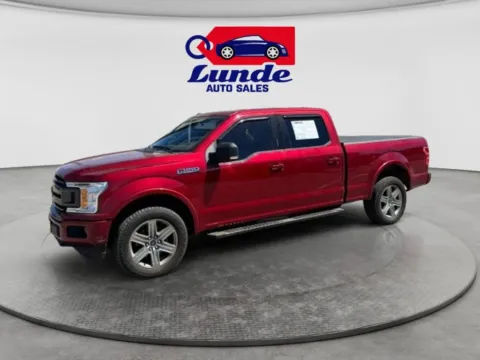 Red 2019 Ford F-150 SuperCrew Cab XLT Pickup 4D 5 1/2 ft for sale in Wadena, MN