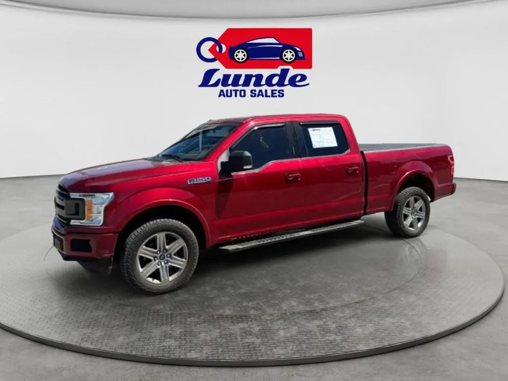 Red 2019 Ford F-150 SuperCrew Cab XLT Pickup 4D 5 1/2 ft for sale in Wadena, MN
