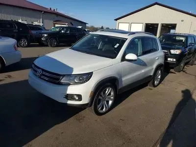 White 2016 Volkswagen Tiguan 2.0T SEL Sport Utility 4D for sale in Wadena, MN