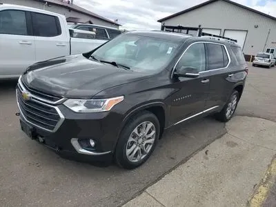 Brown 2019 Chevrolet Traverse Premier Sport Utility 4D for sale in Wadena, MN