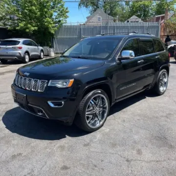 Black 2018 Jeep Grand Cherokee Overland Sport Utility 4D for sale in Wadena, MN