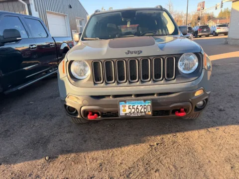 Blue 2017 Jeep Renegade Trailhawk Sport Utility 4D for sale in Wadena, MN