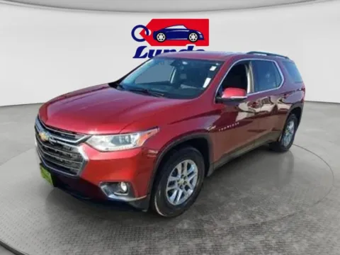 Red 2019 Chevrolet Traverse LT Sport Utility 4D for sale in Wadena, MN