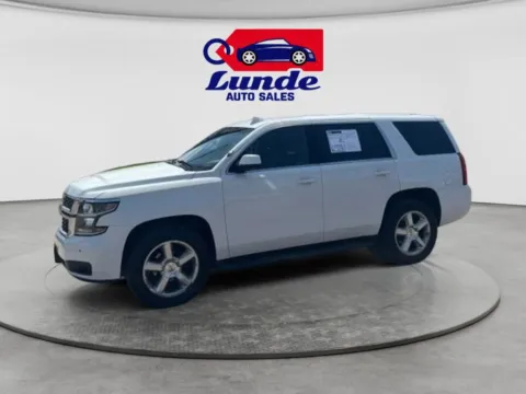 White 2018 Chevrolet Tahoe Utility 4D Police 4WD 5.3L V8 for sale in Wadena, MN