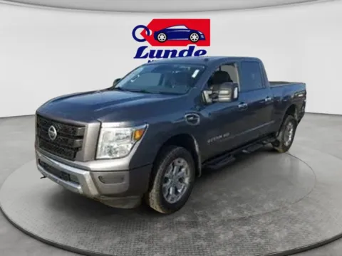 Gray 2021 Nissan TITAN XD Crew Cab SV Pickup 4D 6 1/2 ft for sale in Wadena, MN