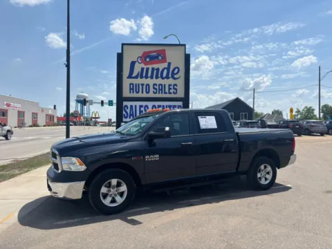 Gray 2015 Ram 1500 Crew Cab Tradesman Pickup 4D 5 1/2 ft for sale in Wadena, MN
