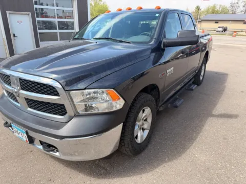 Gray 2015 Ram 1500 Crew Cab Tradesman Pickup 4D 5 1/2 ft for sale in Wadena, MN