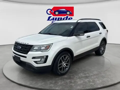 White 2017 Ford Explorer Sport SUV 4D for sale in Wadena, MN