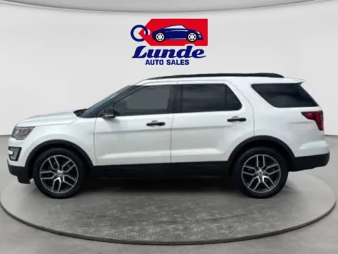 Another view of 2017 Ford Explorer Sport SUV 4D for sale in Wadena, MN at Lunde Auto Sales
