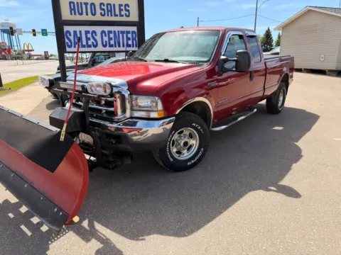 Red 2002 Ford F250 Super Duty Super Cab Long Bed for sale in Wadena, MN