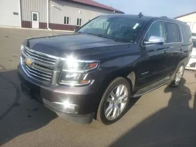 Gray 2017 Chevrolet Tahoe Premier Sport Utility 4D for sale in Wadena, MN