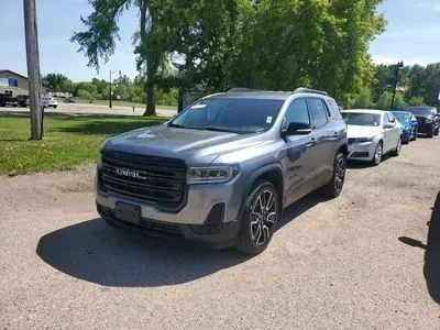 Gray 2021 GMC Acadia SLE Sport Utility 4D for sale in Wadena, MN