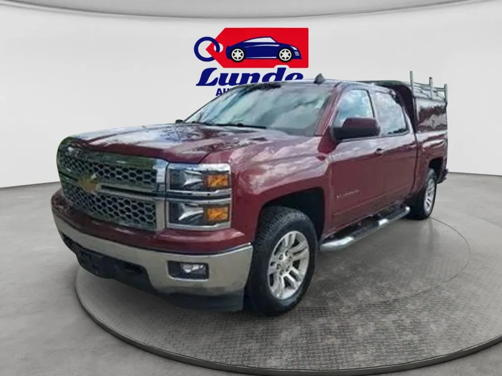 Red 2015 Chevrolet Silverado 1500 Crew Cab LT Pickup 4D 5 3/4 ft for sale in Wadena, MN