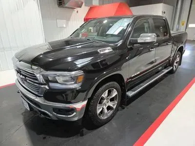 Black 2022 Ram 1500 Crew Cab Laramie Pickup 4D 5 1/2 ft for sale in Wadena, MN