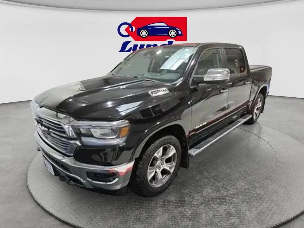 Black 2022 Ram 1500 Crew Cab Laramie Pickup 4D 5 1/2 ft for sale in Wadena, MN