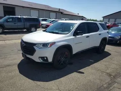 White 2020 Chevrolet Traverse Premier Sport Utility 4D for sale in Wadena, MN