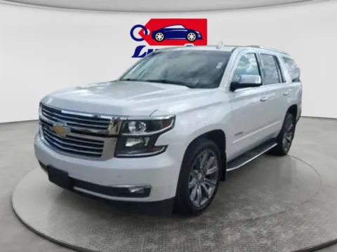White 2018 Chevrolet Tahoe Premier Sport Utility 4D for sale in Wadena, MN