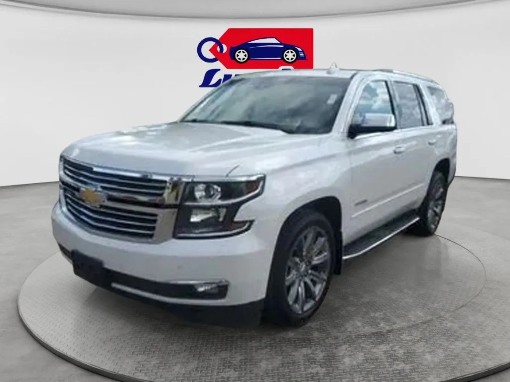 White 2018 Chevrolet Tahoe Premier Sport Utility 4D for sale in Wadena, MN