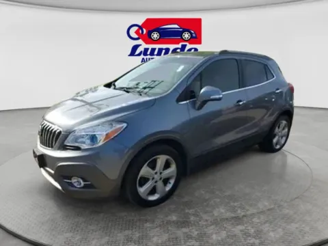 Gray 2015 Buick Encore Leather Sport Utility 4D for sale in Wadena, MN