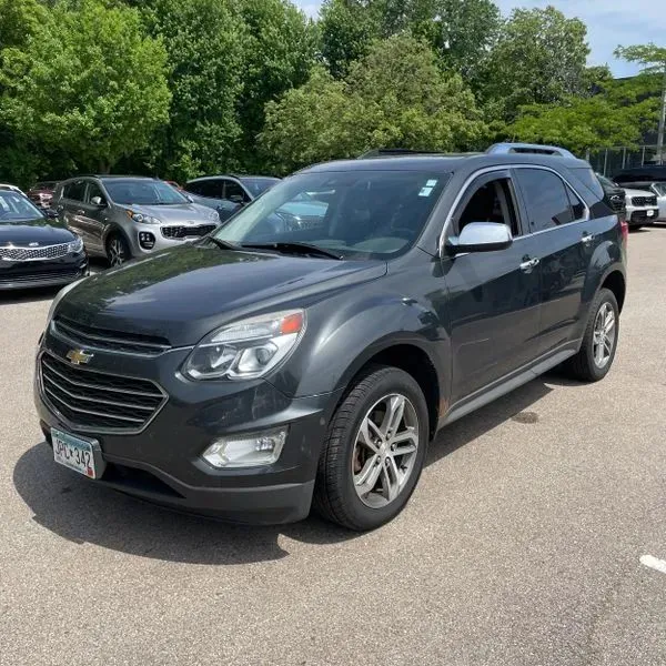 Black 2017 Chevrolet Equinox Premier Sport Utility 4D for sale in Wadena, MN