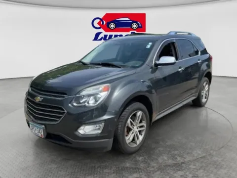 Gray 2017 Chevrolet Equinox Premier Sport Utility 4D for sale in Wadena, MN