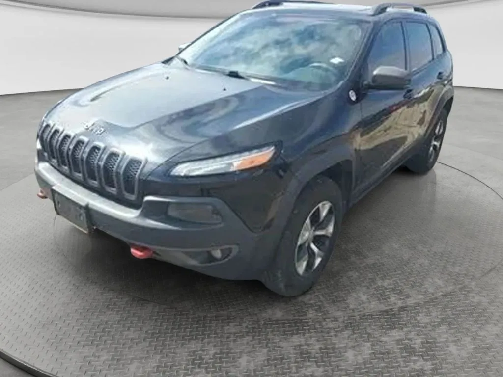 Black 2016 Jeep Cherokee TrailHawk Sport Utility 4D for sale in Wadena, MN
