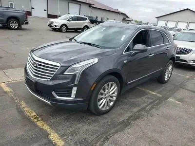 Gray 2017 Cadillac XT5 Platinum Sport Utility 4D for sale in Wadena, MN