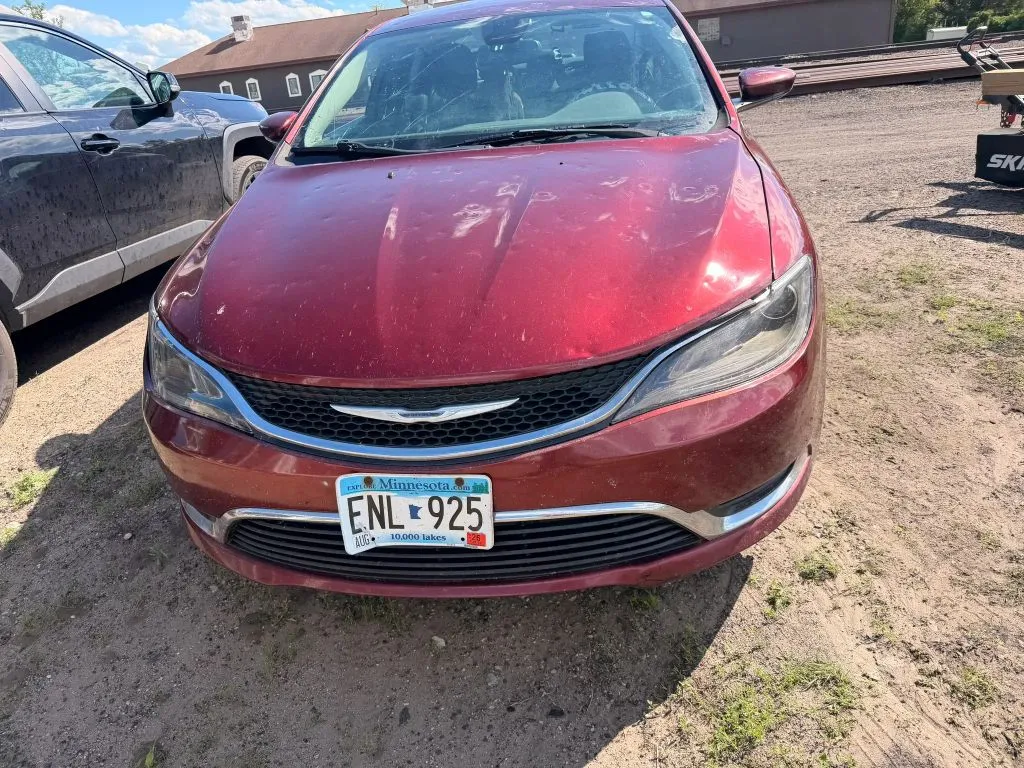 Red 2015 Chrysler 200 Limited Sedan 4D for sale in Wadena, MN