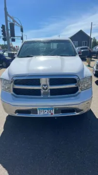 White 2017 Ram 1500 Quad Cab SLT Pickup 4D 6 1/3 ft for sale in Wadena, MN