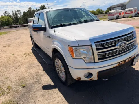 Another view of 2012 Ford F-150 SuperCrew Cab Platinum Pickup 4D 5 1/2 ft for sale in Wadena, MN at Lunde Auto Sales