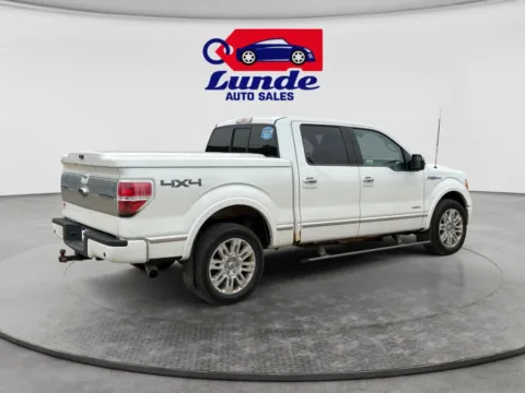 More photos of 2012 Ford F-150 SuperCrew Cab Platinum Pickup 4D 5 1/2 ft at Lunde Auto Sales Center, MN