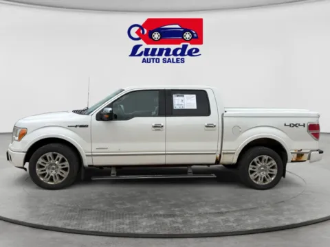 Photos of 2012 Ford F-150 SuperCrew Cab Platinum Pickup 4D 5 1/2 ft for sale in Wadena, MN at Lunde Auto Sales