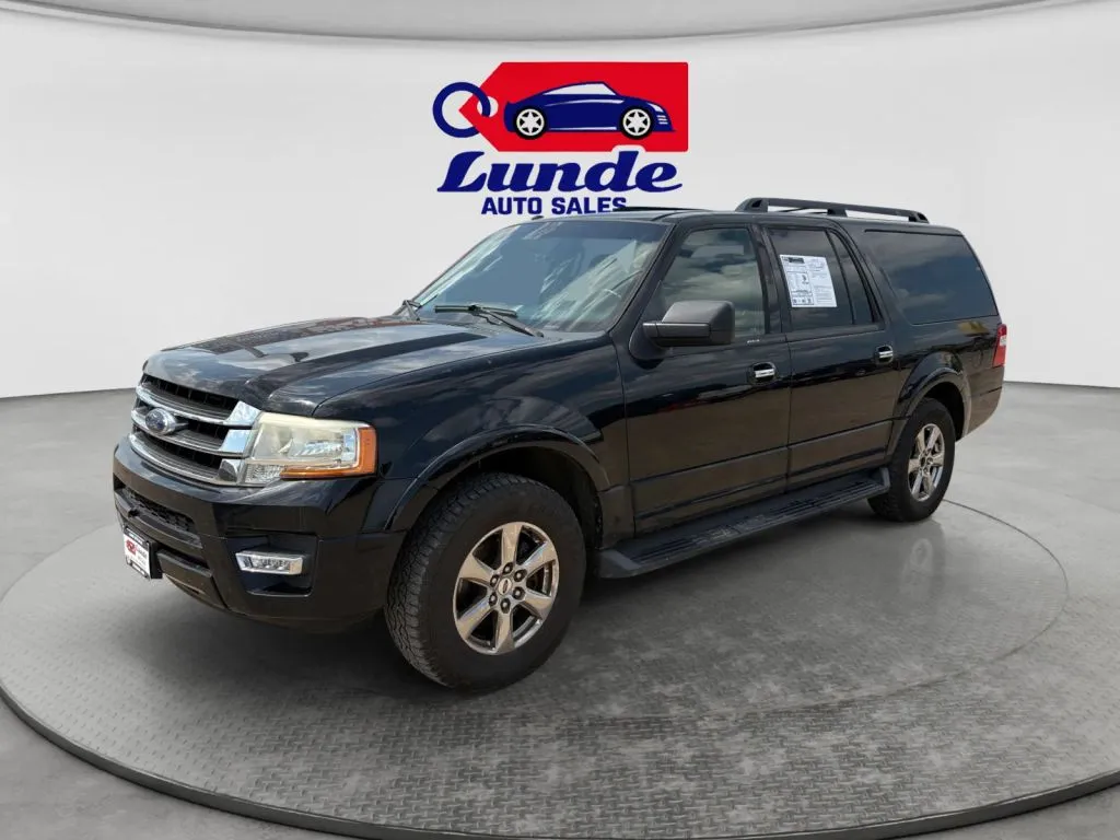 Black 2017 Ford Expedition EL XLT Sport Utility 4D for sale in Wadena, MN