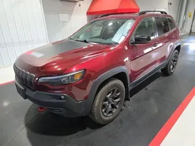 Red 2022 Jeep Cherokee TrailHawk Sport Utility 4D for sale in Wadena, MN