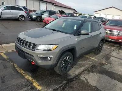 Gray 2019 Jeep Compass Trailhawk Sport Utility 4D for sale in Wadena, MN