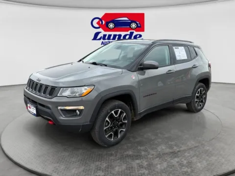 Gray 2019 Jeep Compass Trailhawk Sport Utility 4D for sale in Wadena, MN